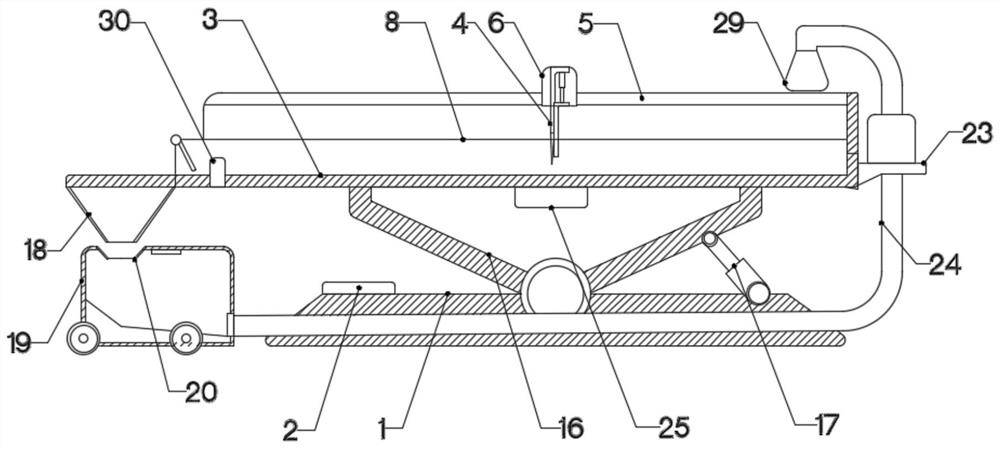 A drying device for crops