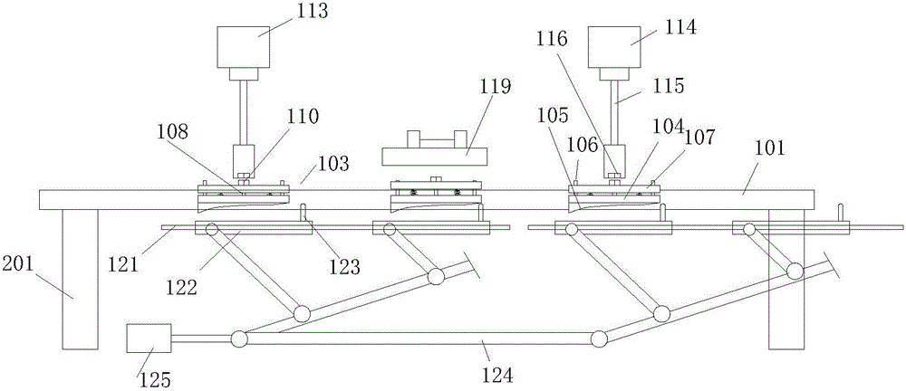 Full-automatic flax hackling machine