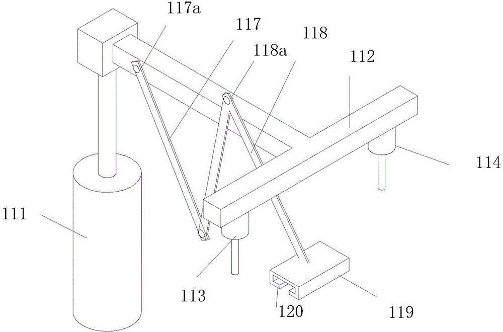 Full-automatic flax hackling machine