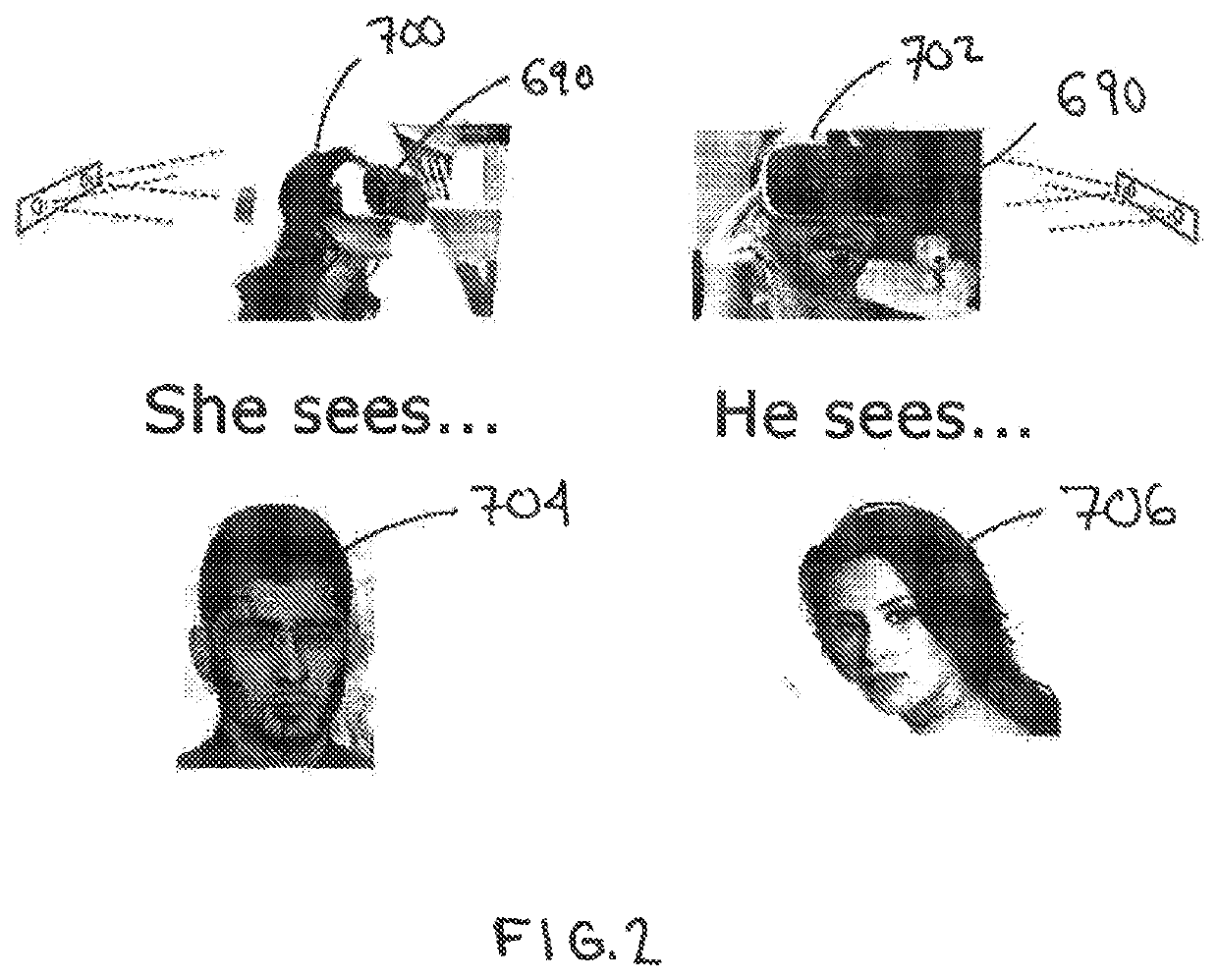 System and method for rendering virtual reality interactions