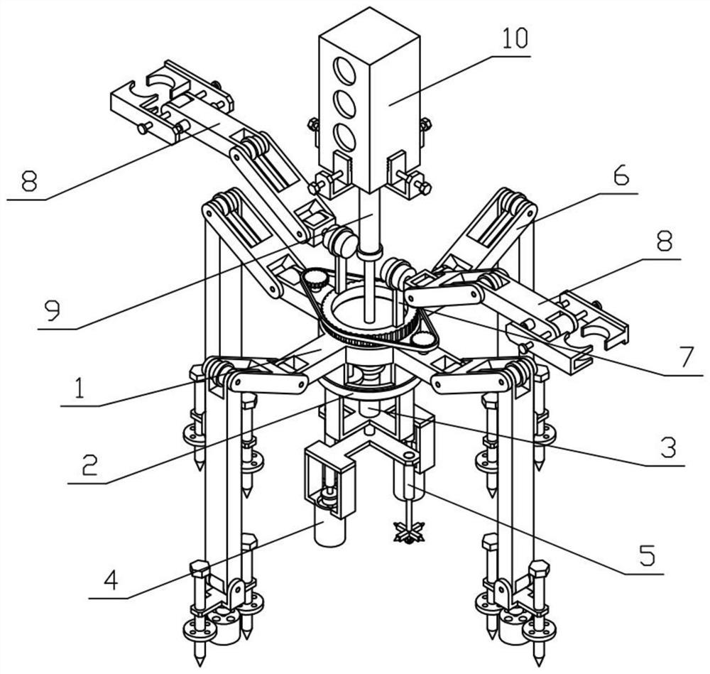 An auxiliary fixing device for a railway signal machine