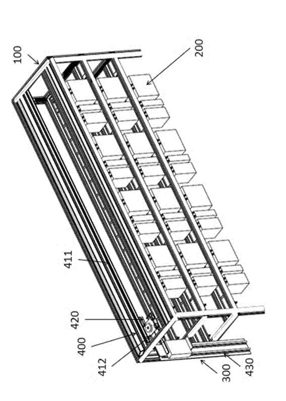 Suspension type automatic storage and retrieval system