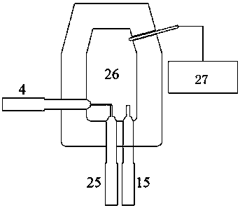 A laboratory-based biomass liquid fuel atomization evaporation combustion system and method thereof