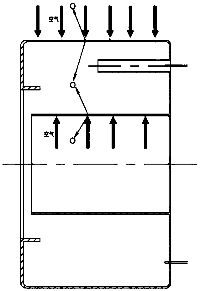 Evaporating pipe type compact combustion chamber