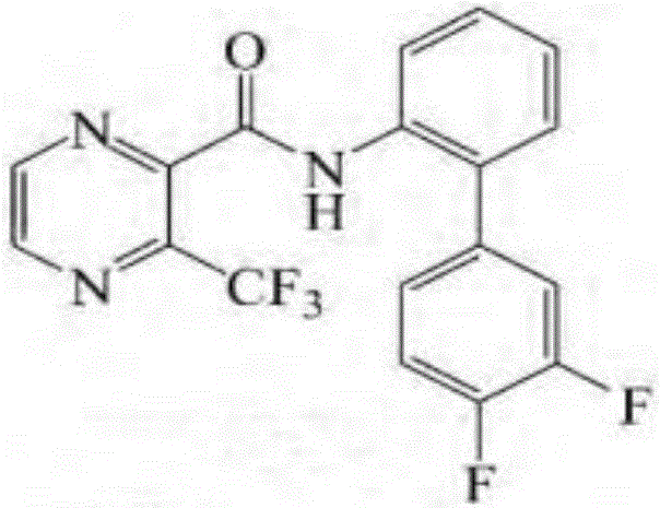 Pyraziflumid-containing bactericidal composition and application thereof