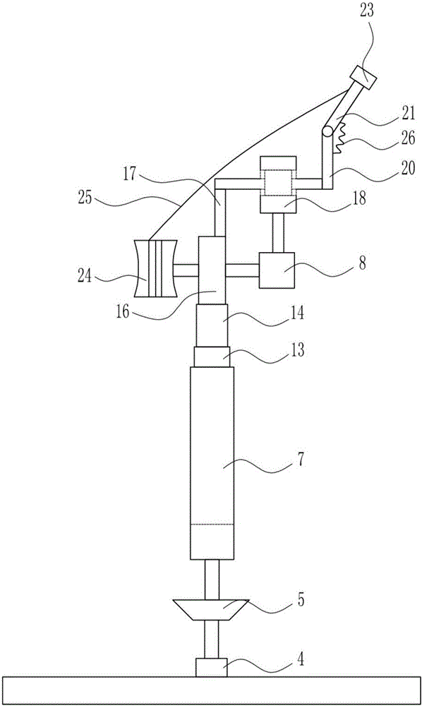 Six-degree-of-freedom monitoring mechanism