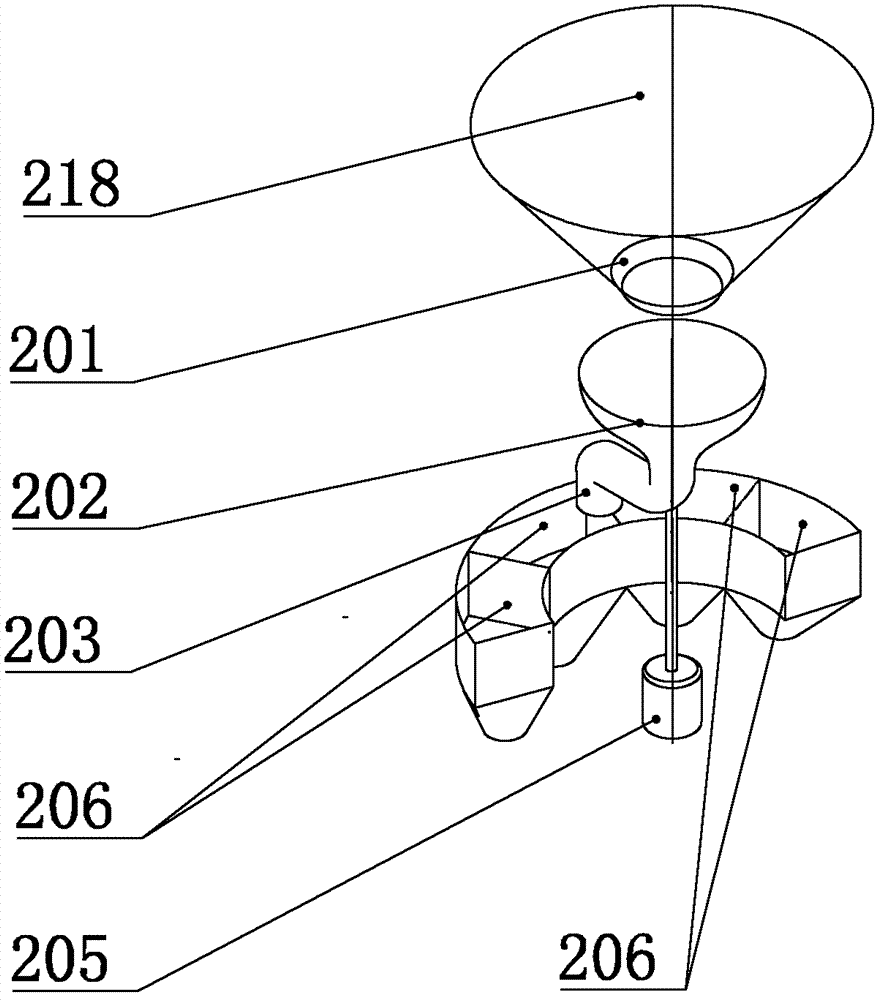 Product discharging, liquid supplying and cleaning device for automatic cooking device and operation method thereof