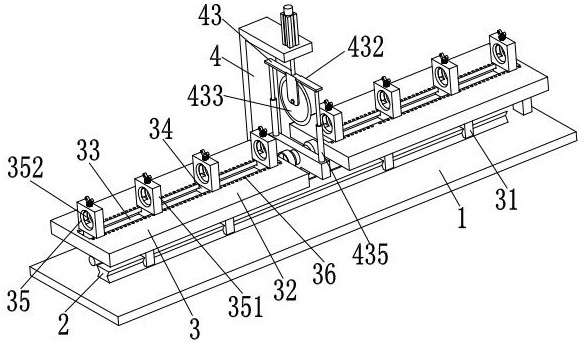 A bar cutting and grinding integrated equipment