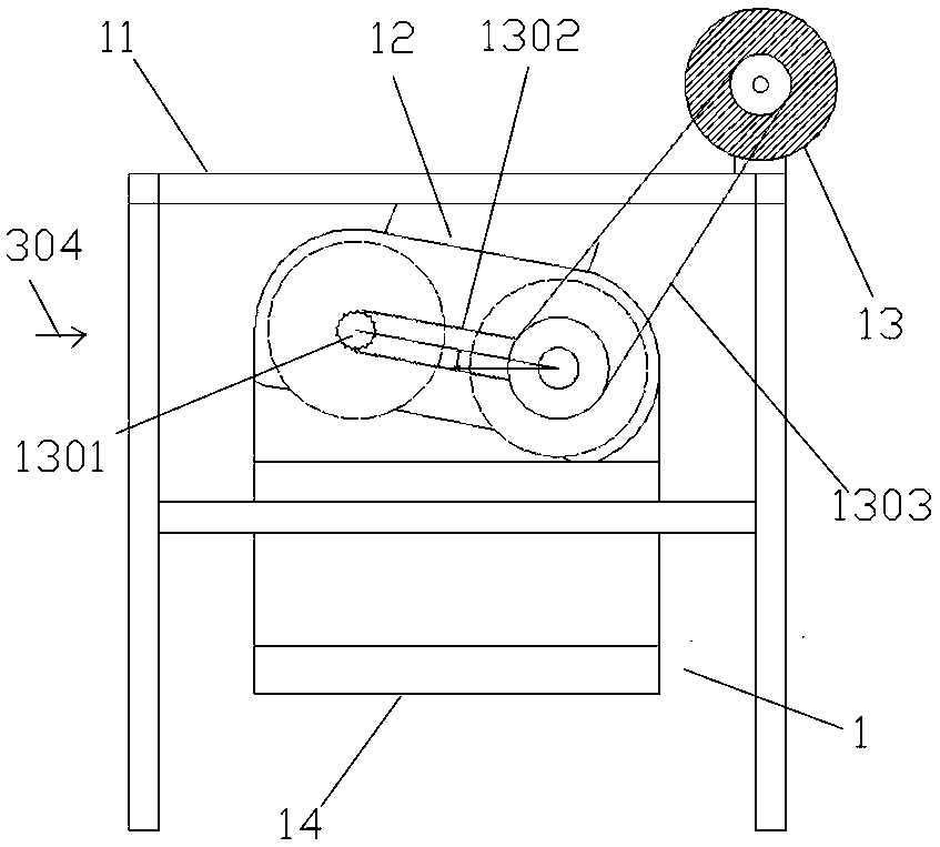 Self-insulation building block cutting device adopting wet cutting method