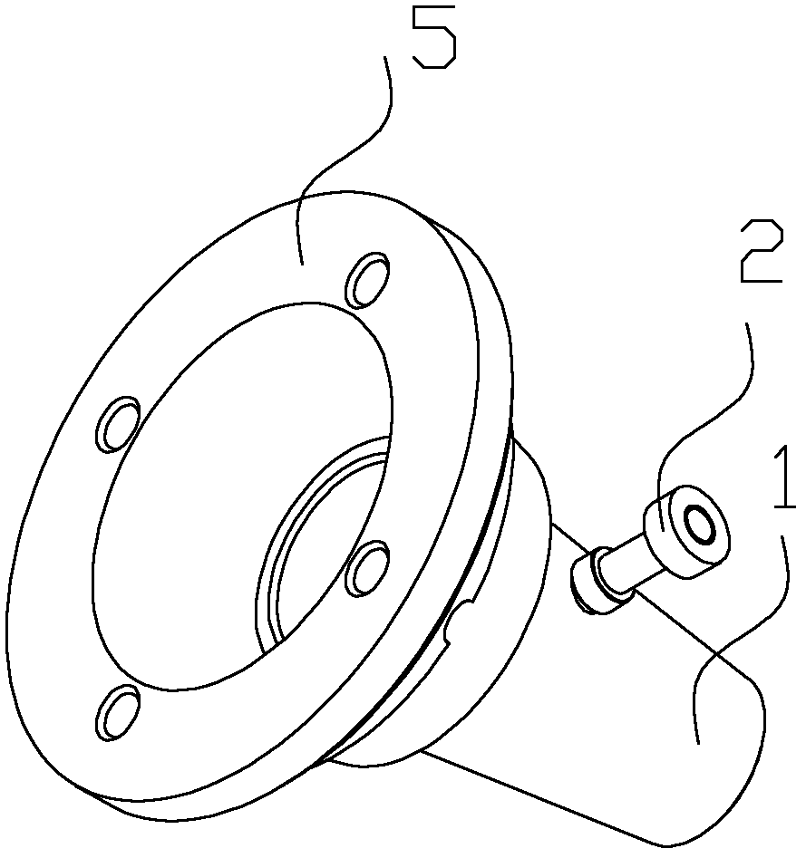 Aerostatic chuck self-adaptive to tube diameters of tubes