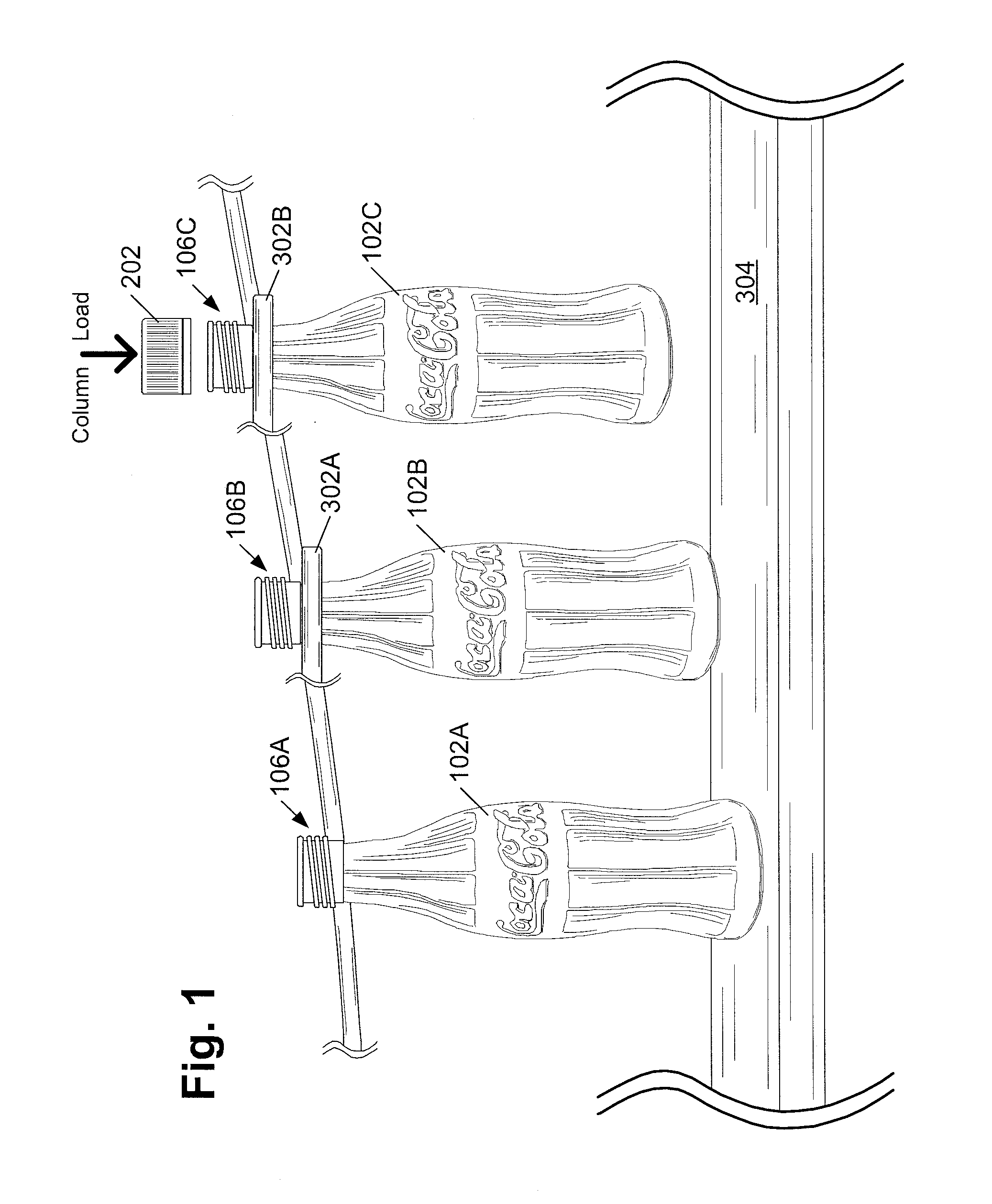Method of isolating column loading and mitigating deformation of shaped metal vessels