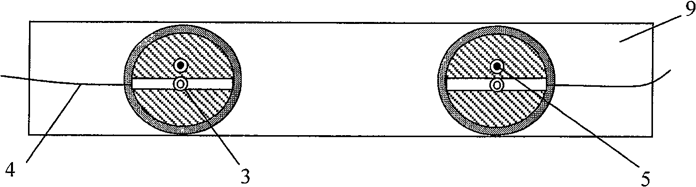 Automobile dynamically weighing sensing device