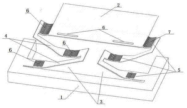 Vertical large displacement micro-electromechanical system (MEMS) micromirror and processing technology