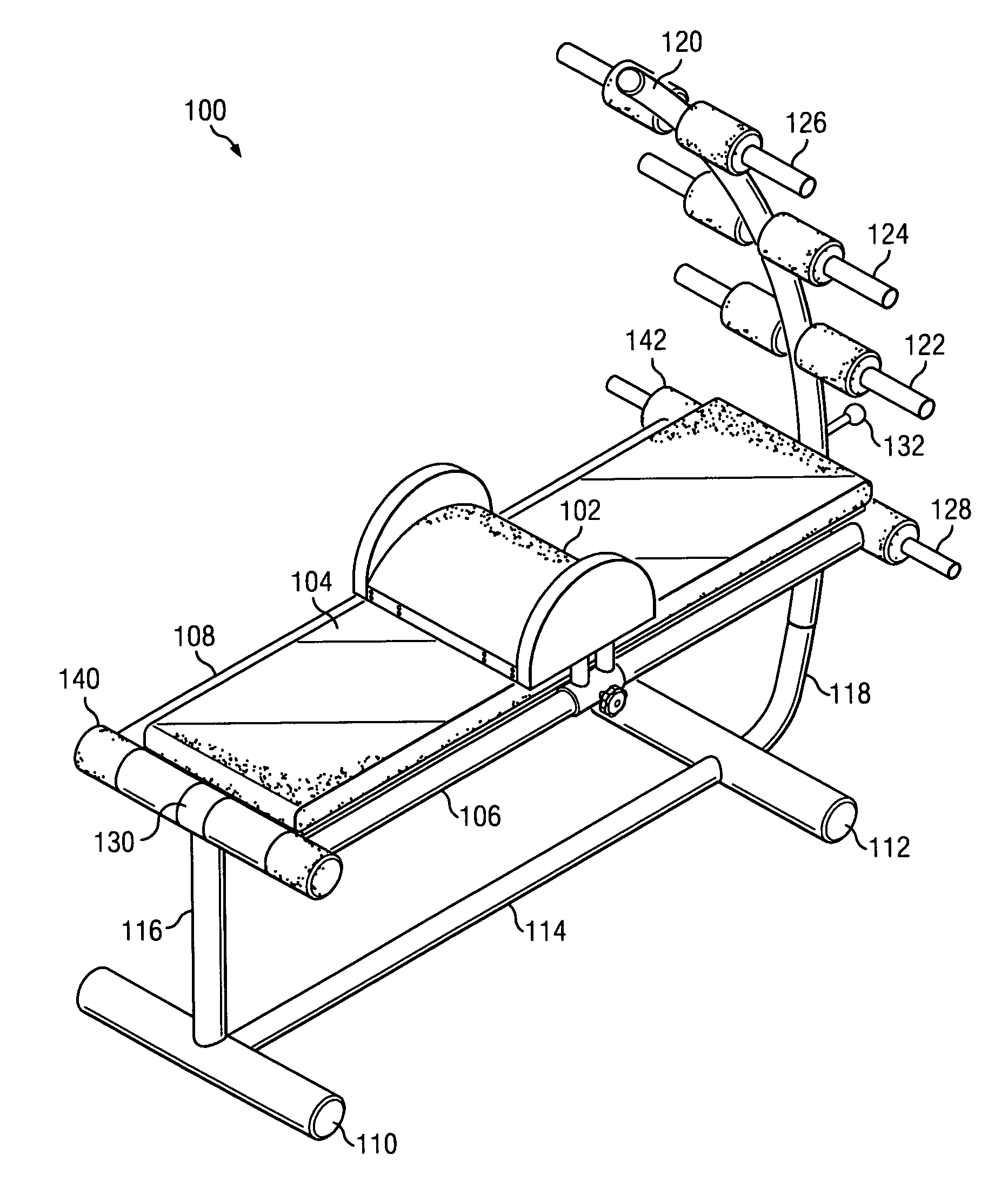 Abdominal exercising apparatus and method