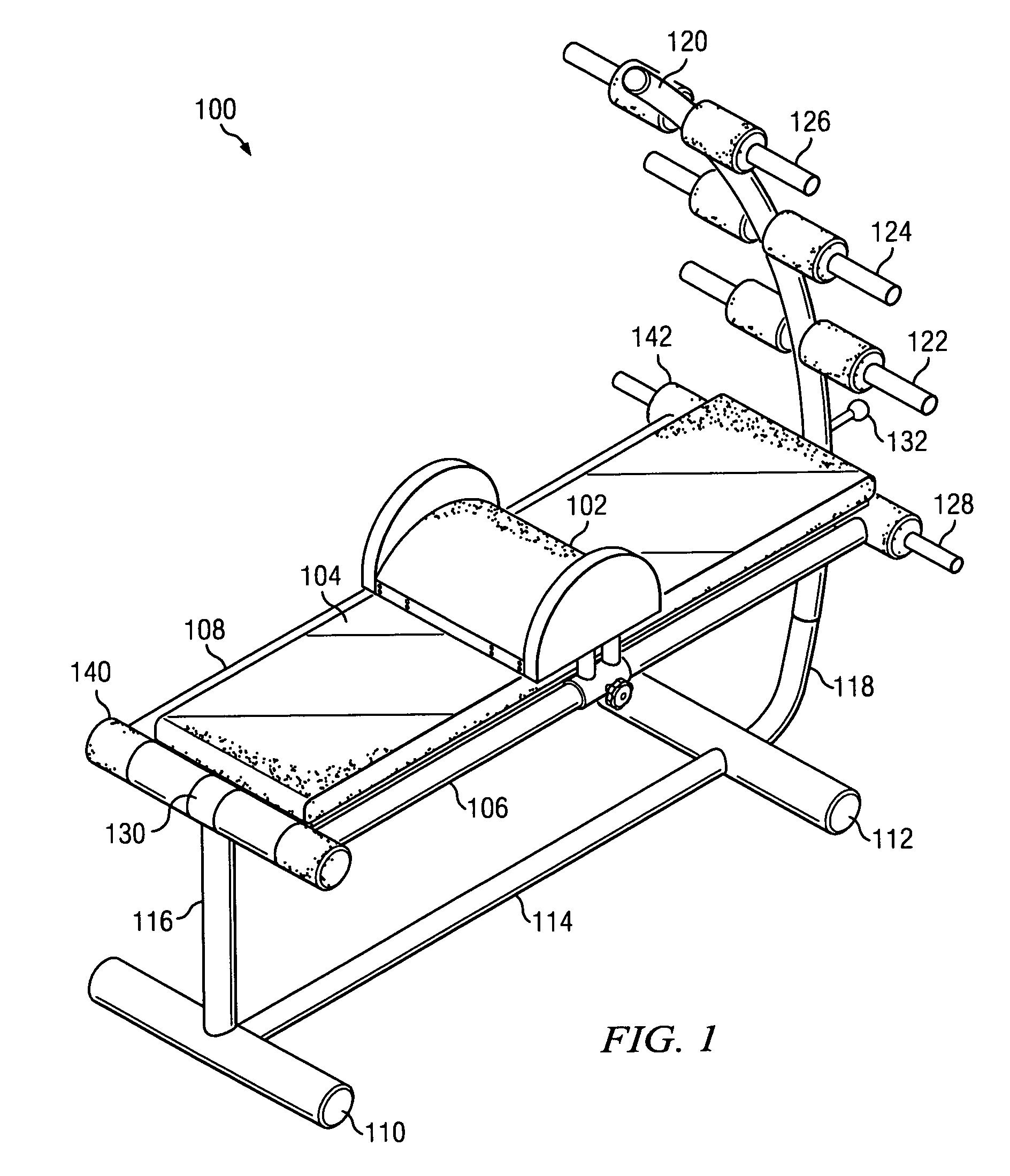 Abdominal exercising apparatus and method