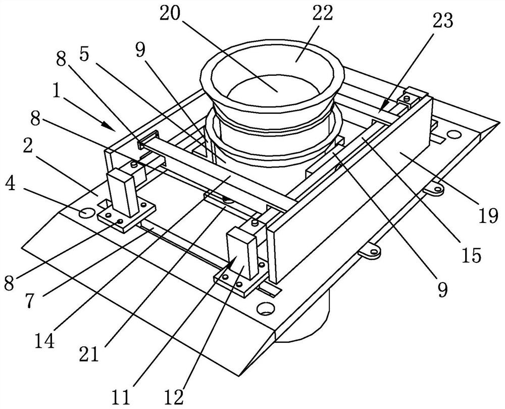 Construction method of cast-in-place pile for drainage pump station