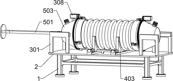 High-speed electric arc machining device with inert gas protection function