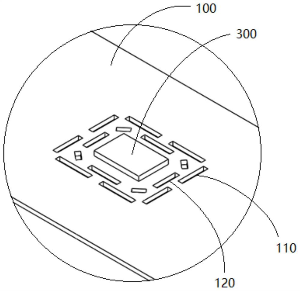 Circuit board with windproof constant temperature device