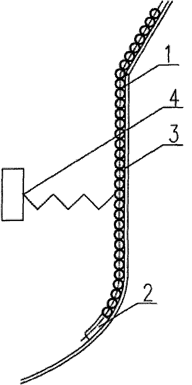 Manufacturing process of close-wound wall sticking coil tubes for large-scale equipment