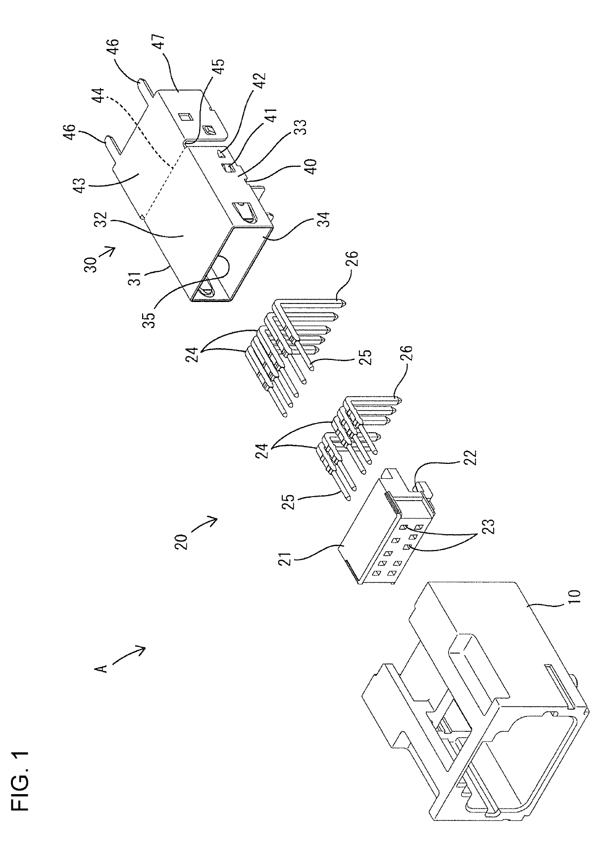 Shielded connector