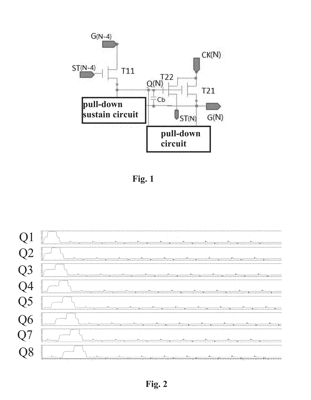 Goa circuit and liquid crystal display device