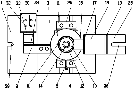 Shale crushing experimental device capable of considering drill string dynamic vibration and experimental method