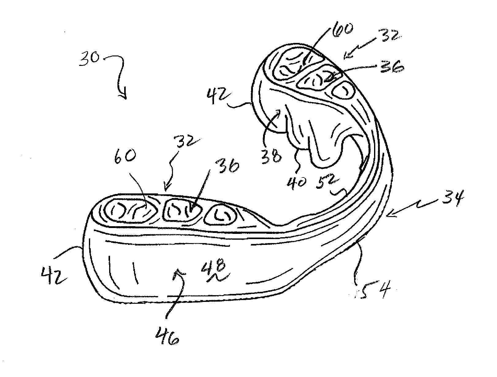 Performance Enhancing Bite Regulator and Method of Custom Fitting Same