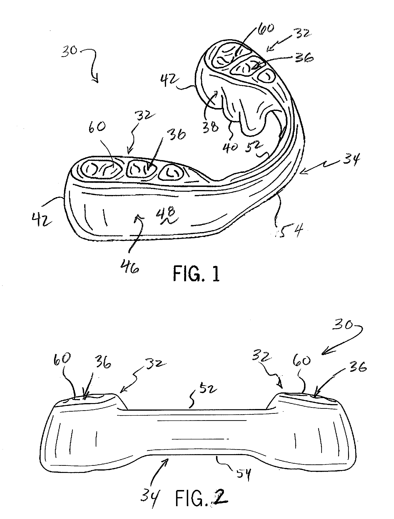 Performance Enhancing Bite Regulator and Method of Custom Fitting Same