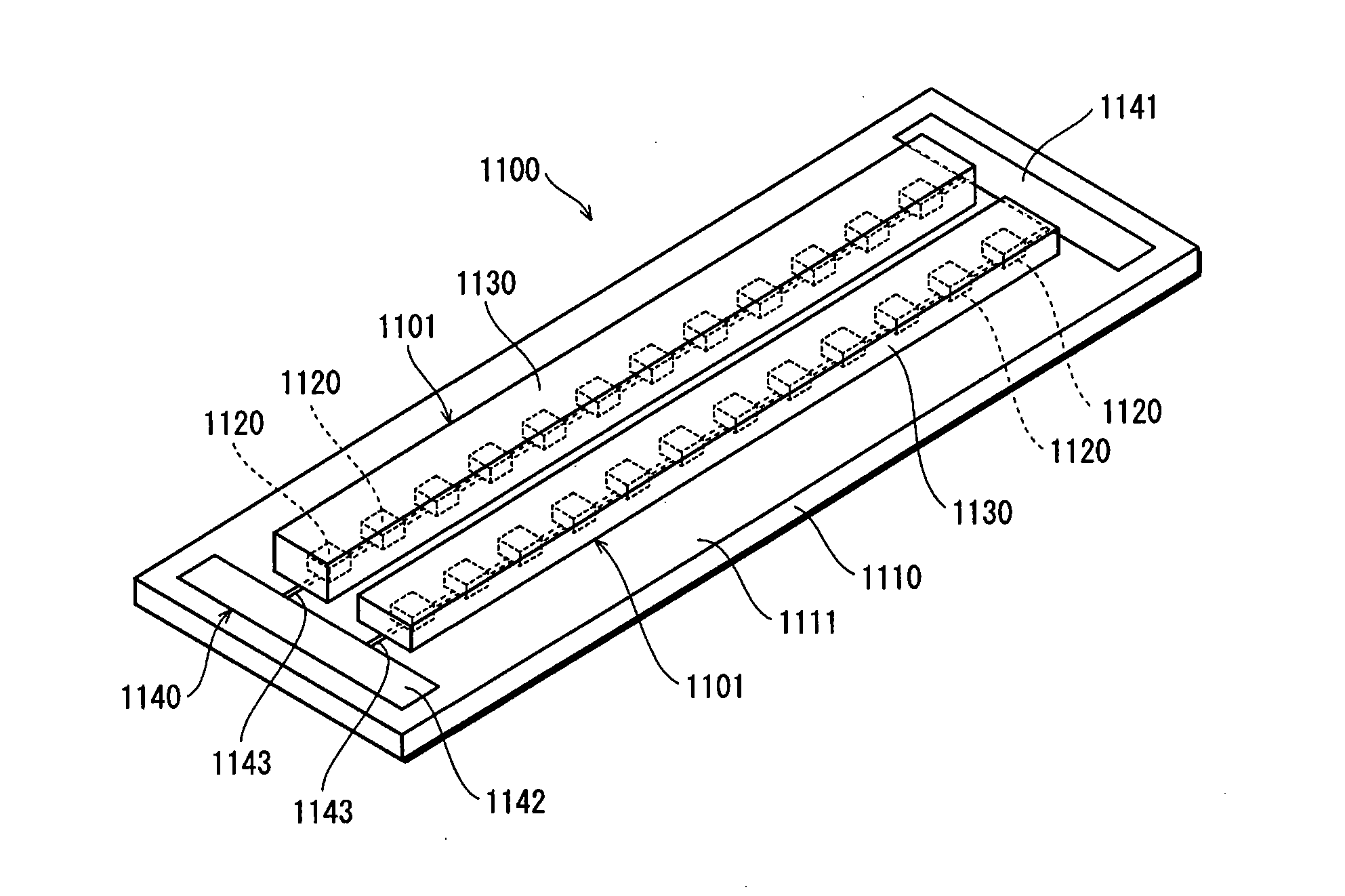 Light-emitting module, light source device, liquid crystal display device, and method of manufacturing light-emitting module