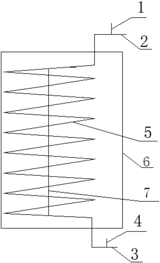 Multi-flow-path three-casing-pipe heat exchanger of direct heating type heat-pump water heater