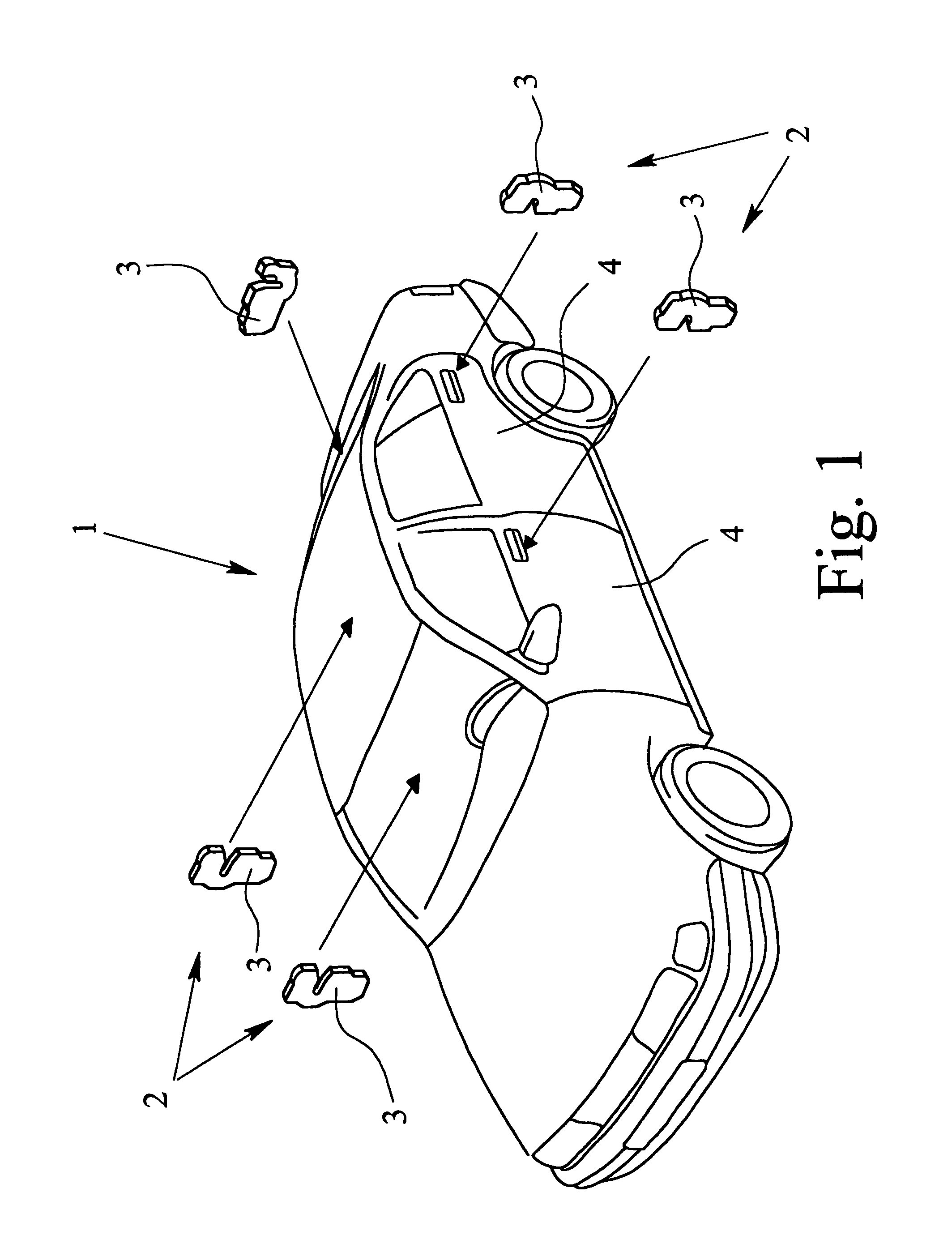 Motor vehicle door locking system and door handle