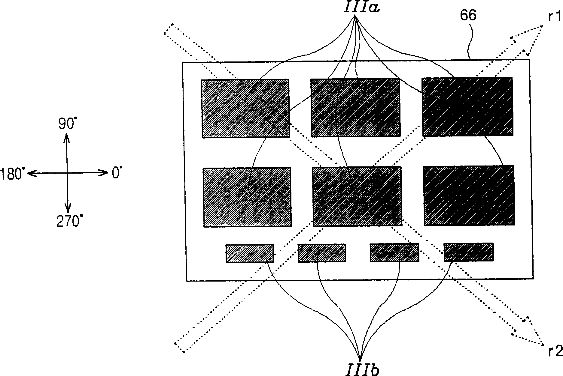 Liquid crystal cell process for in-plane switching mode liquid crystal display device