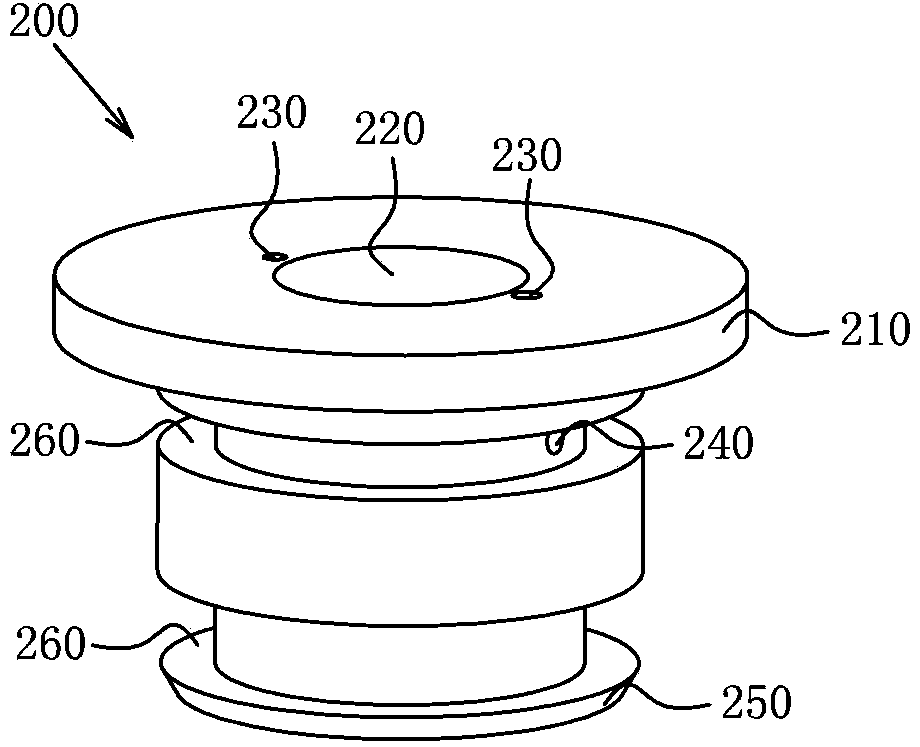 A nut implanting mechanism