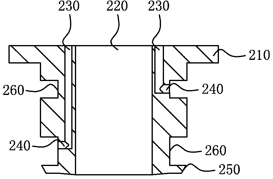 A nut implanting mechanism