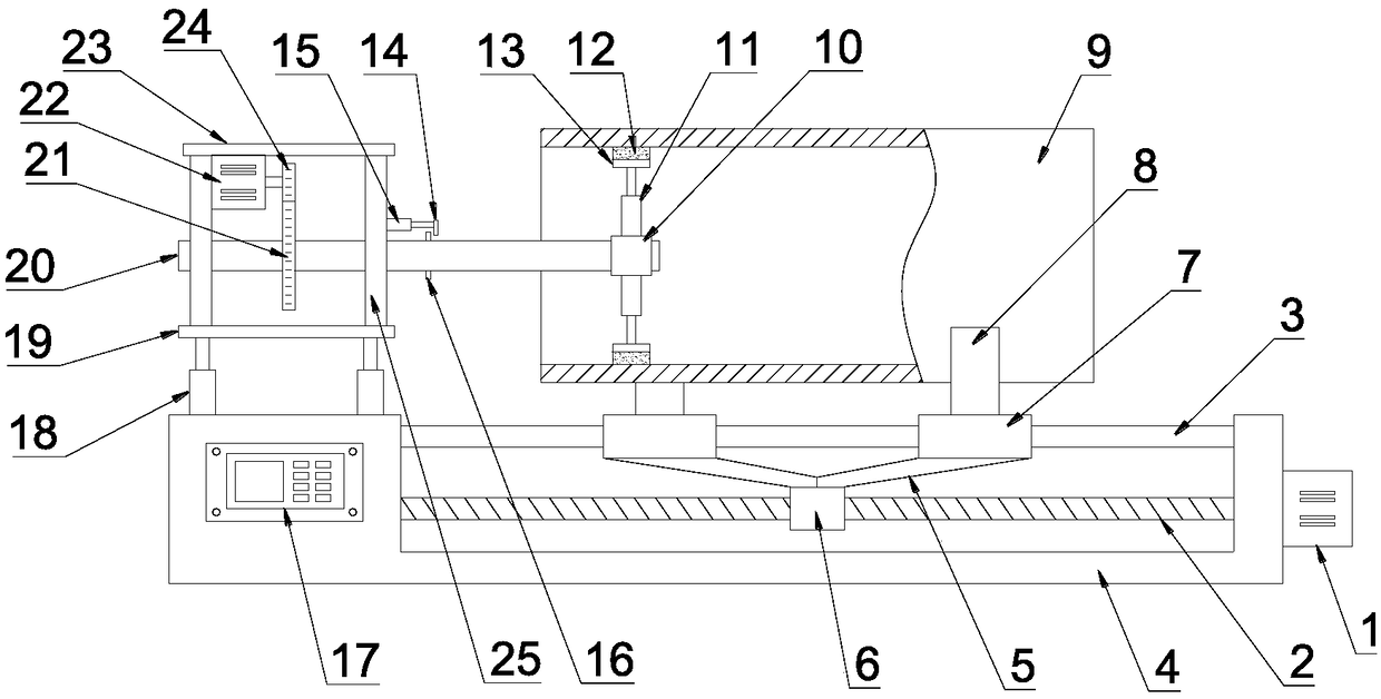 Grinding device easily clamped into inner wall of pipeline