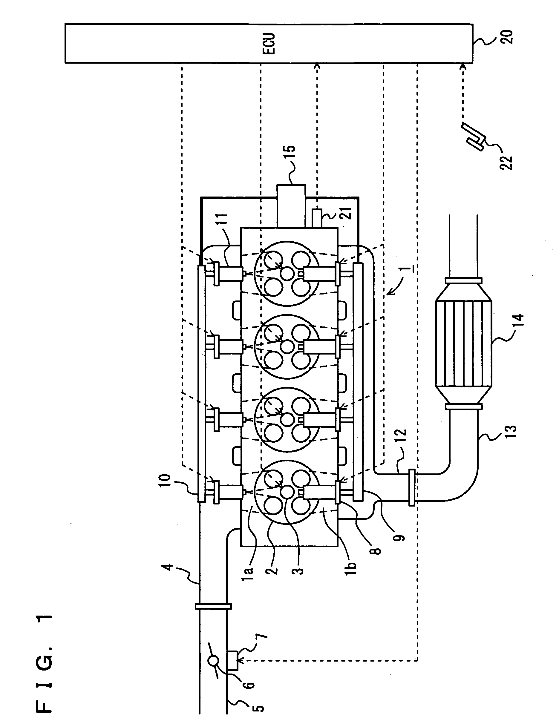 Engine starting control system of internal combustion engine