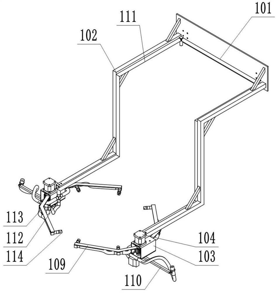 Passion fruit foliage fertilizer spraying device