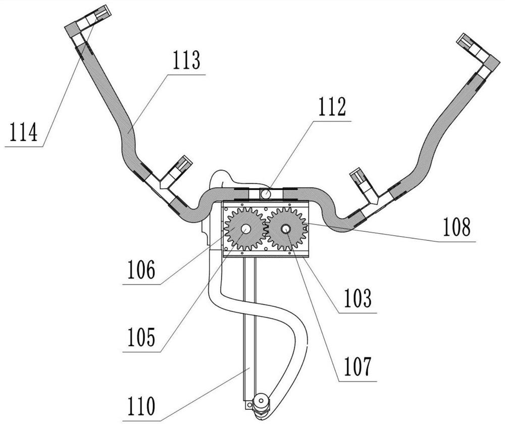 Passion fruit foliage fertilizer spraying device