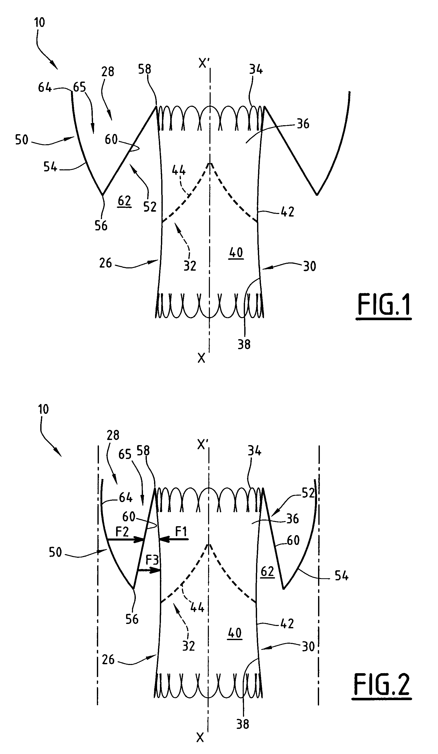 Implant which is intended to be placed in a blood vessel