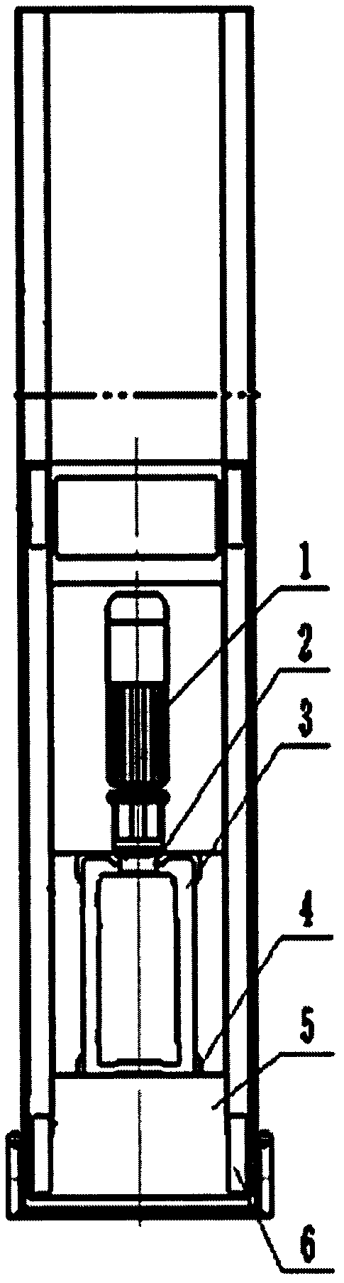 Oil pumping unit with fixed ring rack