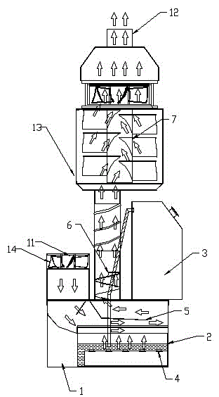 Hydrogen peroxide low-temperature vaporization sterilization device and method