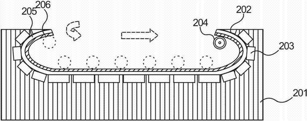 Laminating apparatus and laminating method for curved surface screen