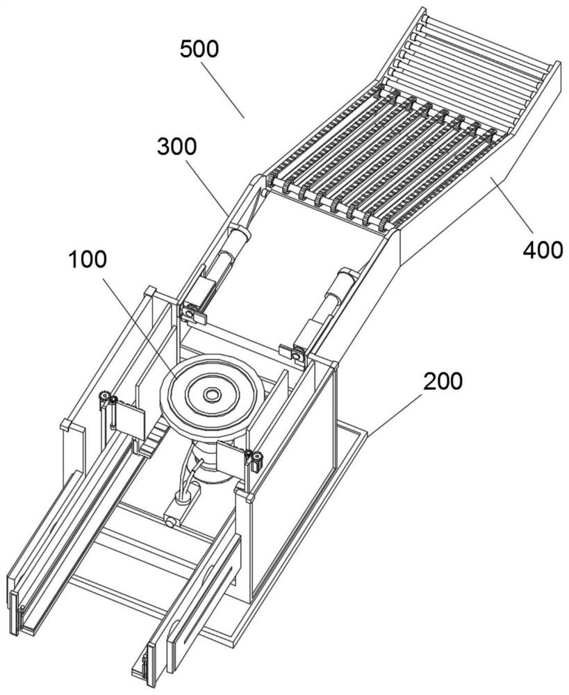 Automatic stacking and conveying equipment for plates