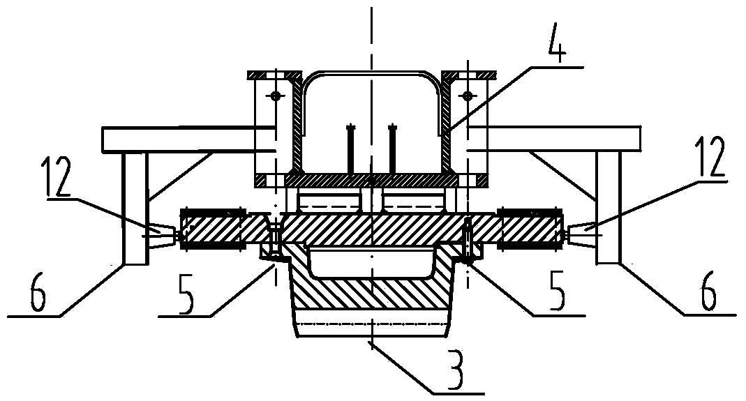 High-efficiency rack mounting method and auxiliary adjustment device of gear rack climbing type vertical ship lift