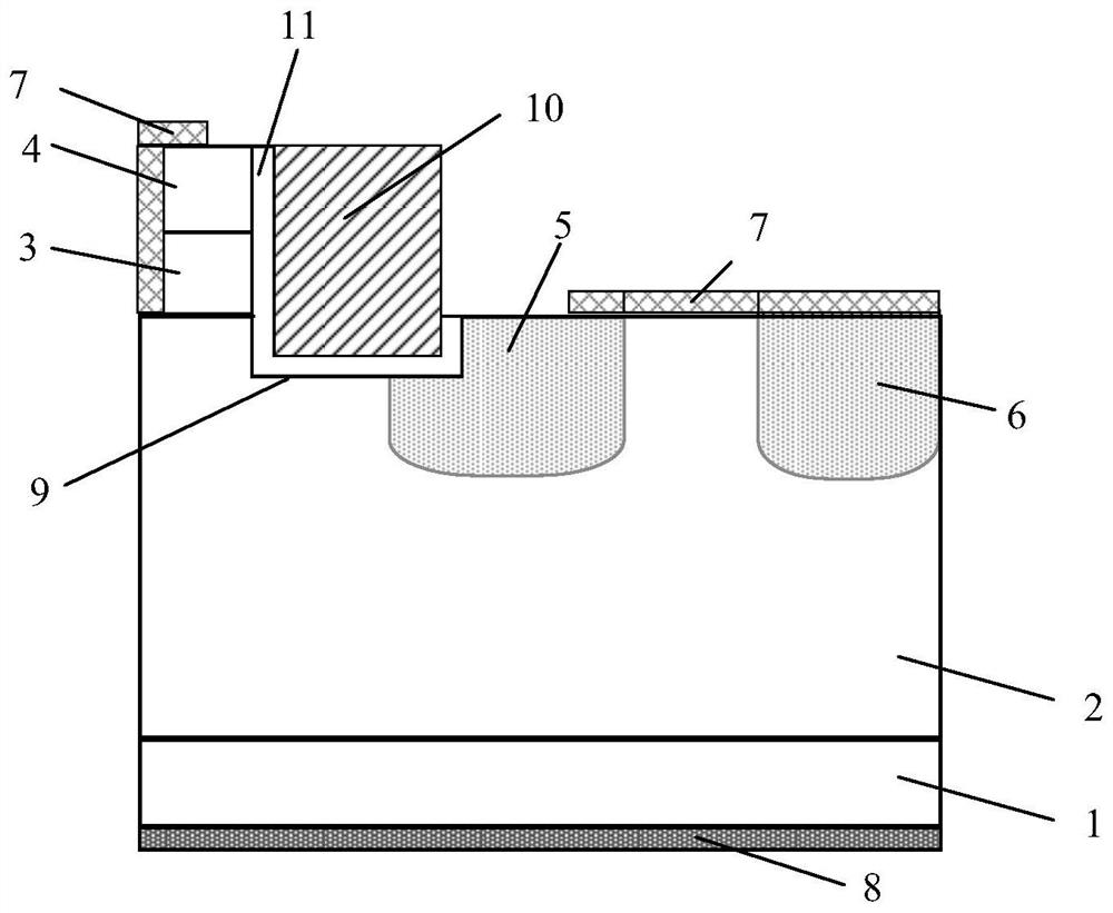 Silicon carbide UMOSFET device integrated with JBS