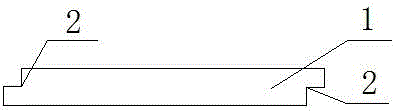 PVC building template and its making method