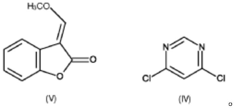 Process for preparation of azoxystrobin and intermediates thereof