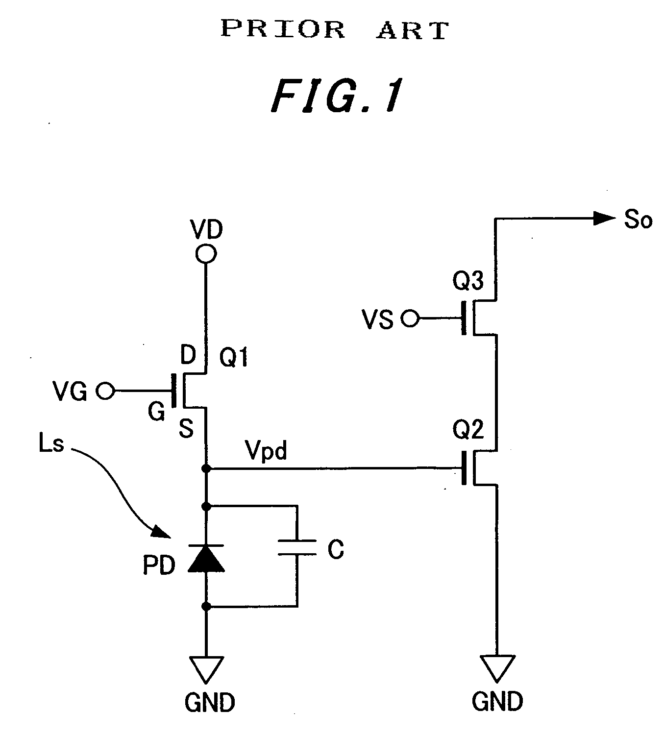 Scanning circuit of image sensor