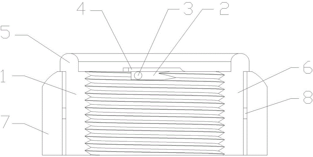 Antitheft nut with anti-loose baffle plate