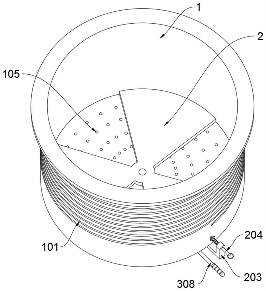 An integrated extrusion and liquid removal device for traditional Chinese medicine processing